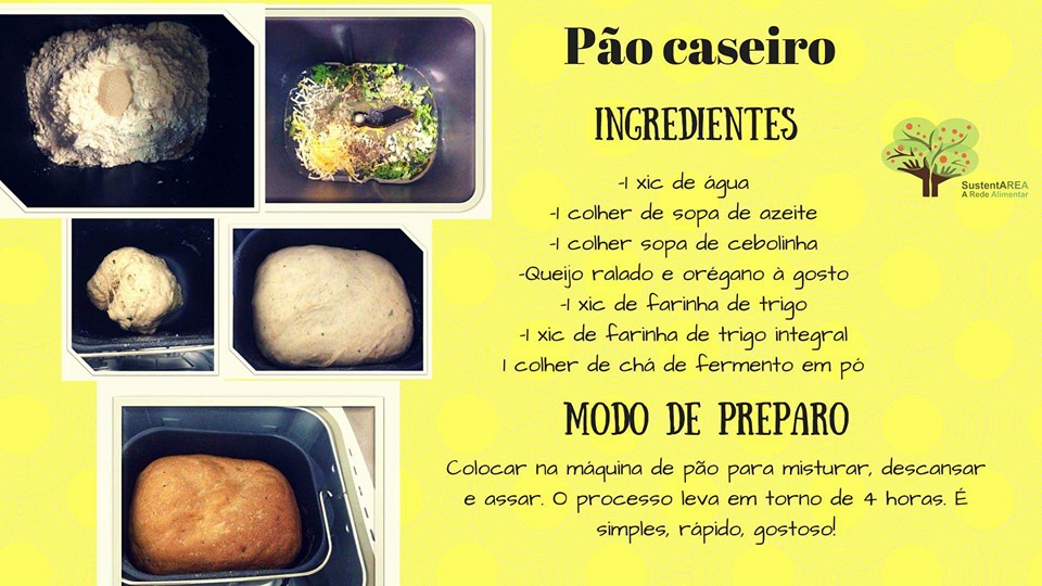 Receita: Pão Caseiro
